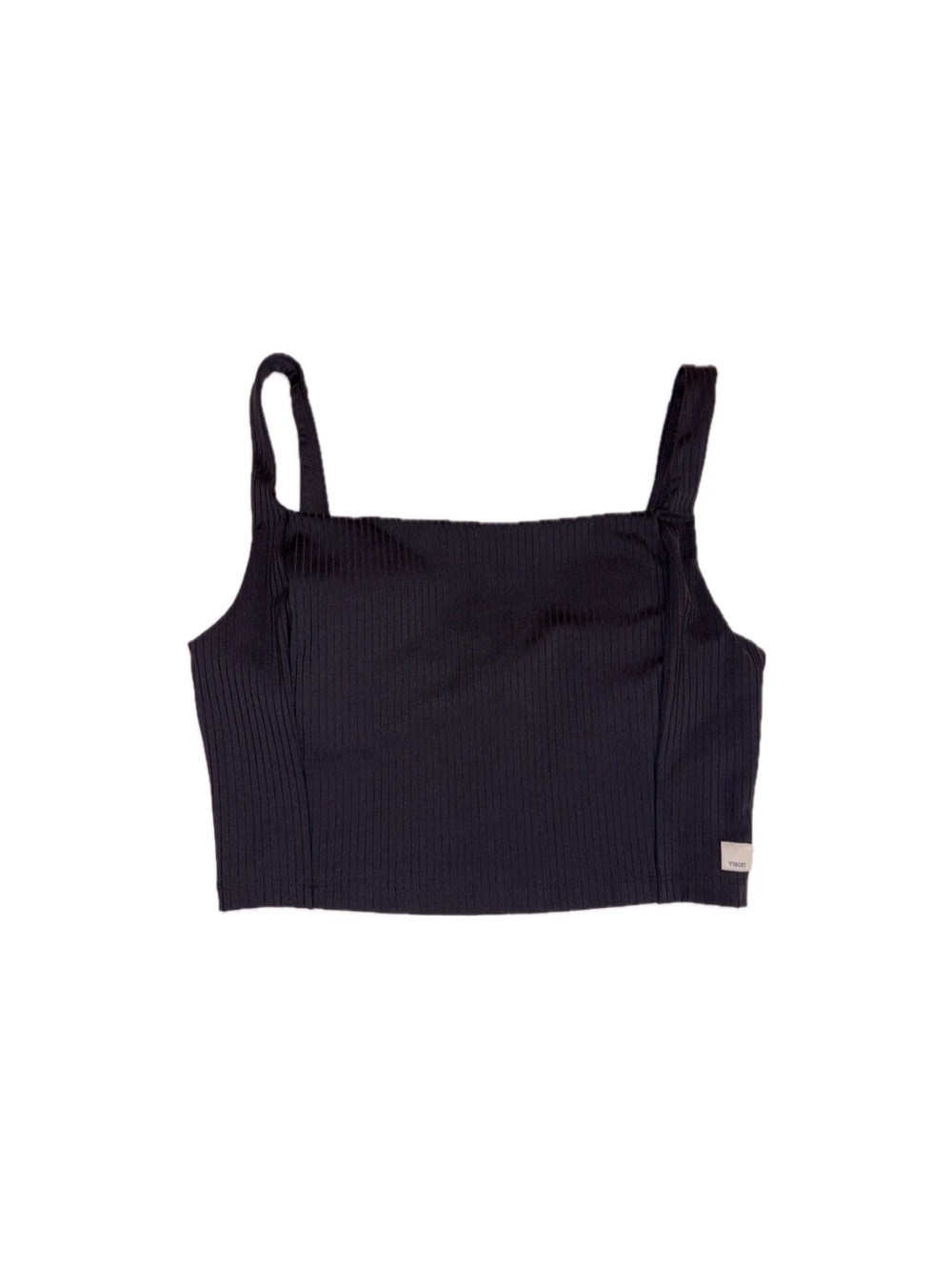 Vuori Women’s Inversion Rib Support Tank in Black – Size Large